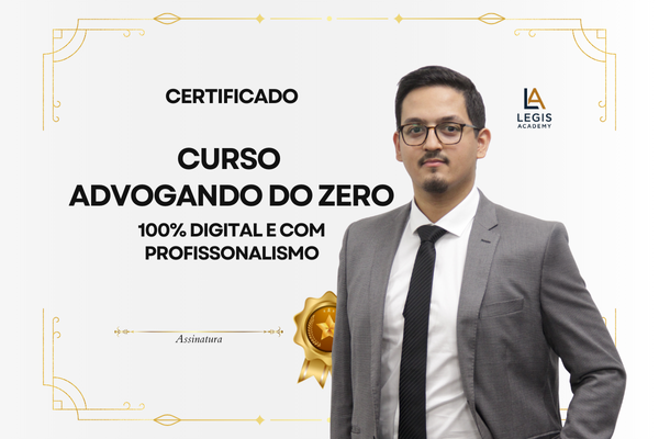 Arte do curso Advogando do Zero