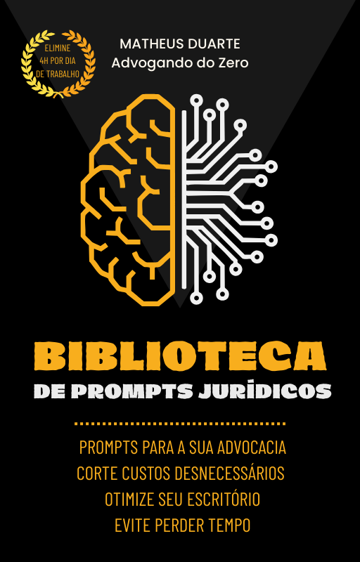 Capa Biblioteca de Prompts Jurídicos